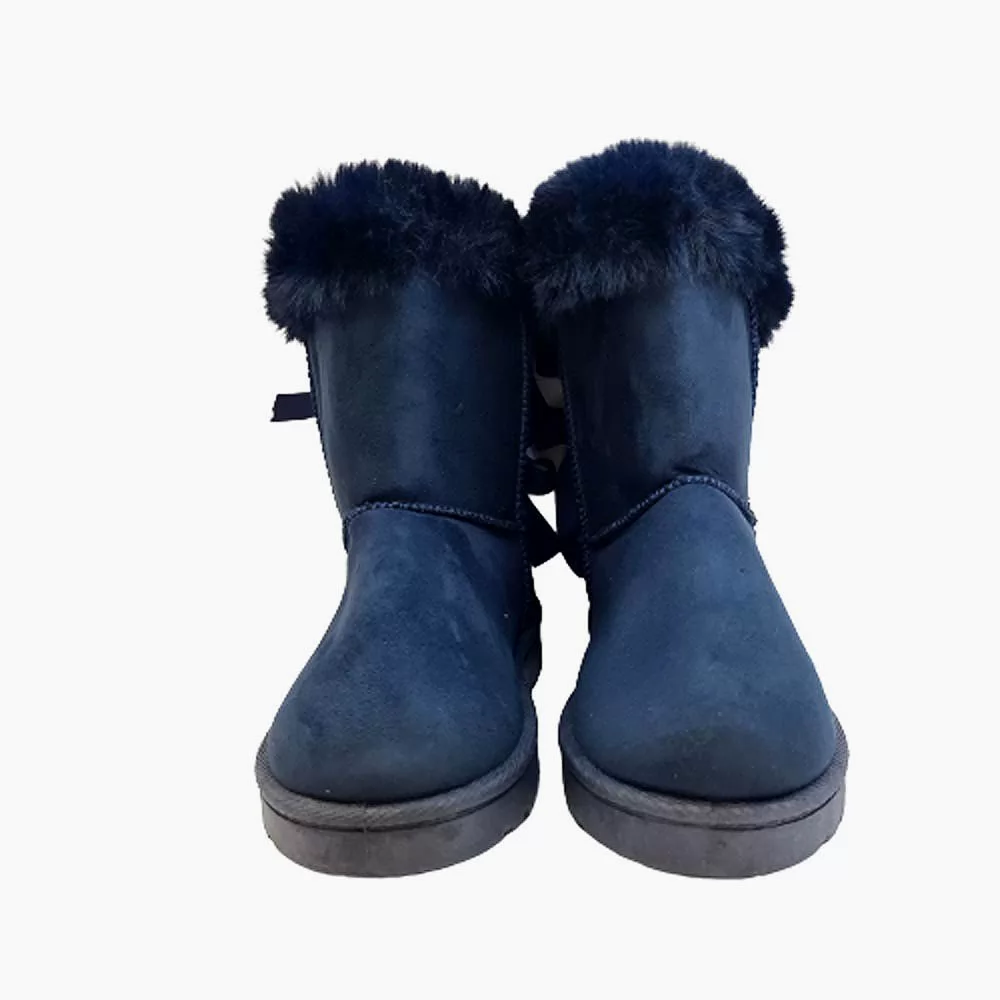 bottine pantoufle pour femme DXY01 BLEU .......... miniature